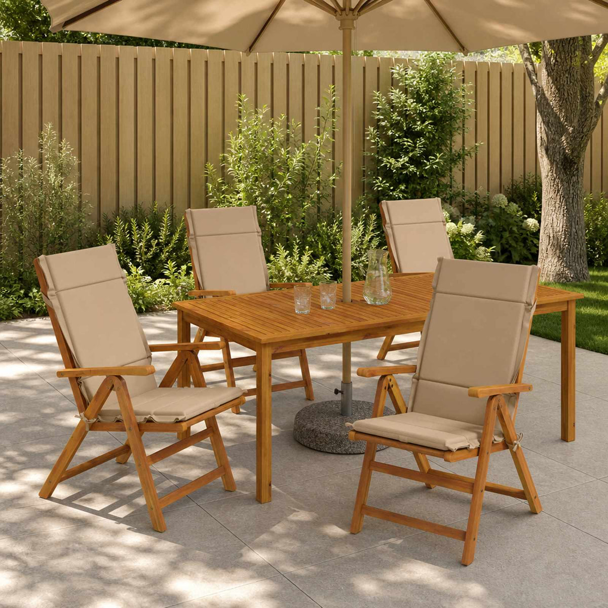 4-delige Hoogrug Kussen GEMERT 4 pcs 100% Polyester Zand is nu te koop bij PeponiXL, paradijselijk wonen!