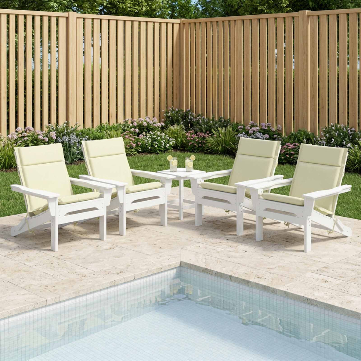 4-delige Hoogrug Kussen GEMERT 4 pcs 100% Polyester is nu te koop bij PeponiXL, paradijselijk wonen!