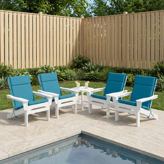 6-delige Hoogrug Kussen GEMERT 6 pcs 100% Polyester Lichtblauw is nu te koop bij PeponiXL, paradijselijk wonen!