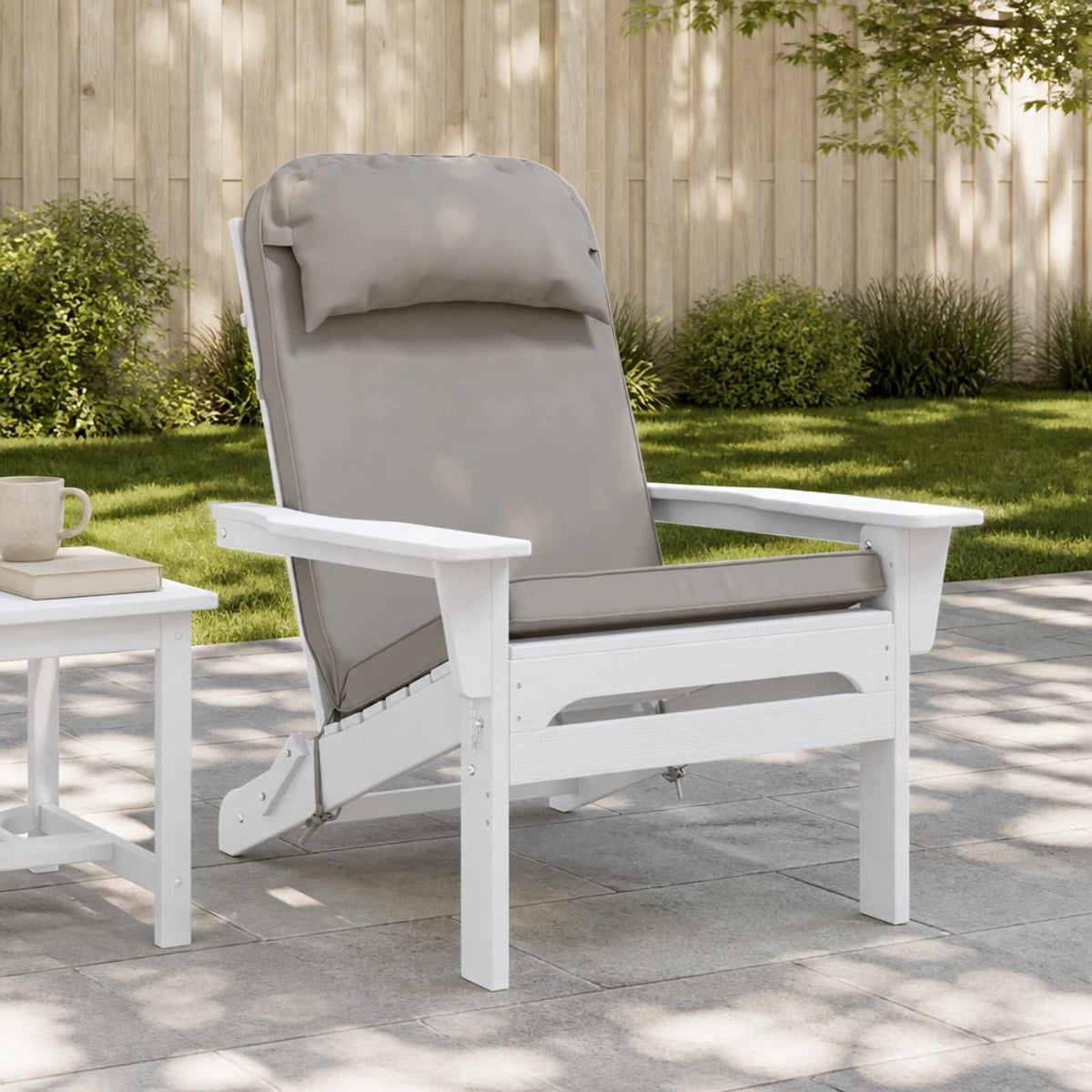 Zon Loungerkussen 100% Polyester Grijs 55 x 124 x 5 cm is nu te koop bij PeponiXL, paradijselijk wonen!