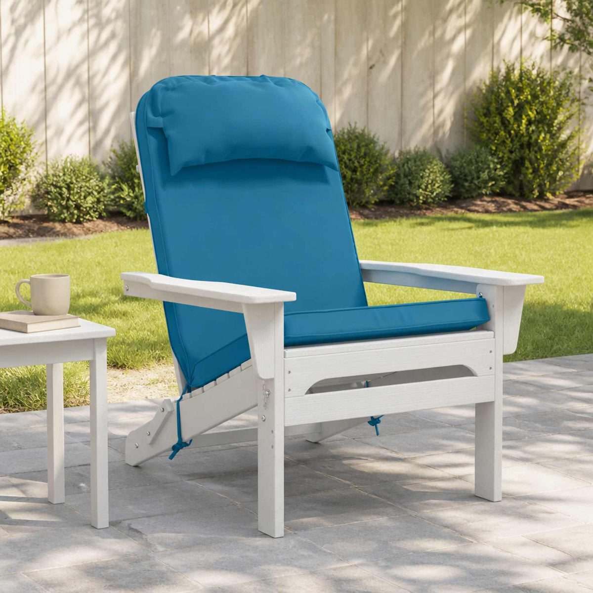 Zon Loungerkussen 100% Polyester Lichtblauw 55 x 124 x 5 cm is nu te koop bij PeponiXL, paradijselijk wonen!