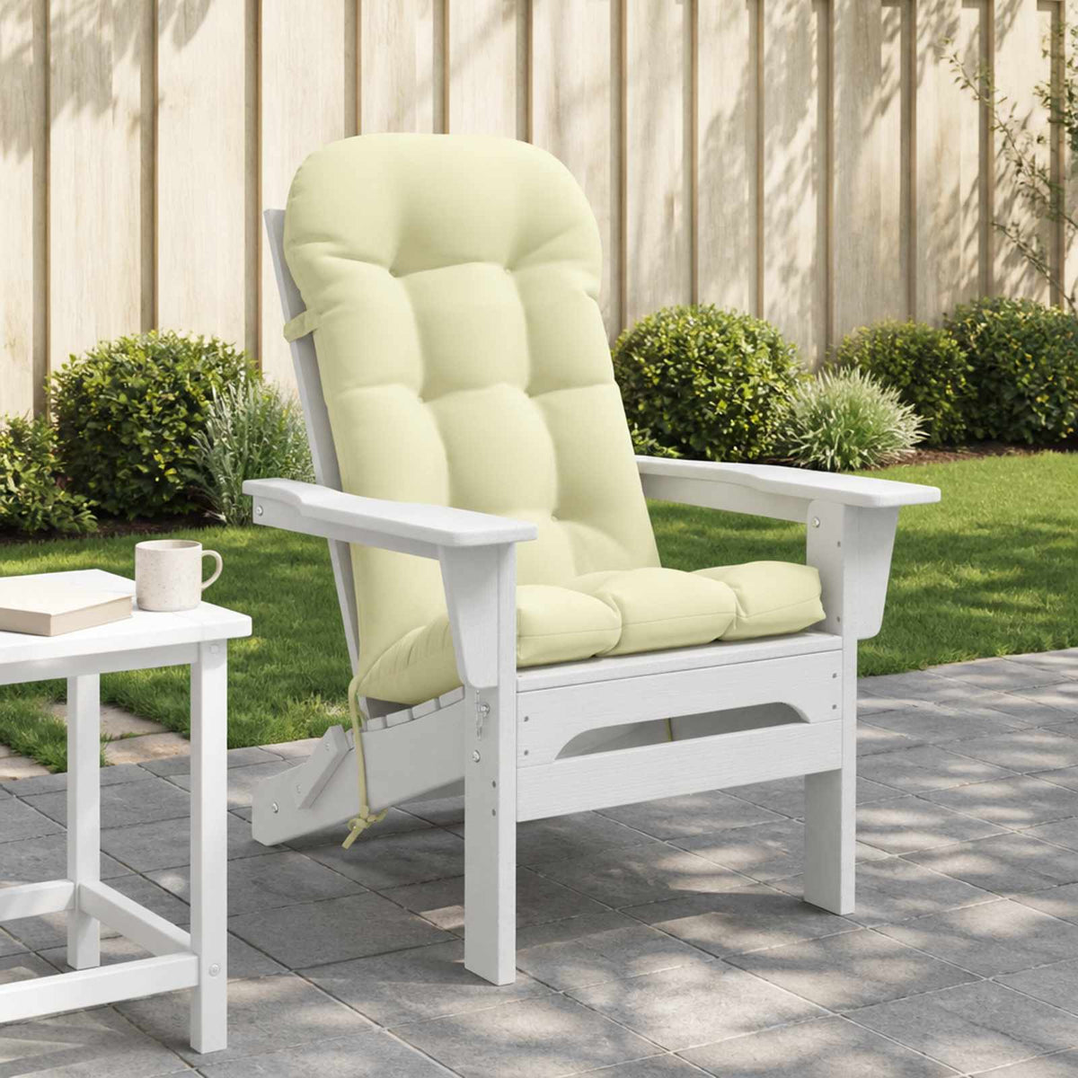Zon Loungerkussen PUTTEN 100% Polyester Crèmekleurig is nu te koop bij PeponiXL, paradijselijk wonen!