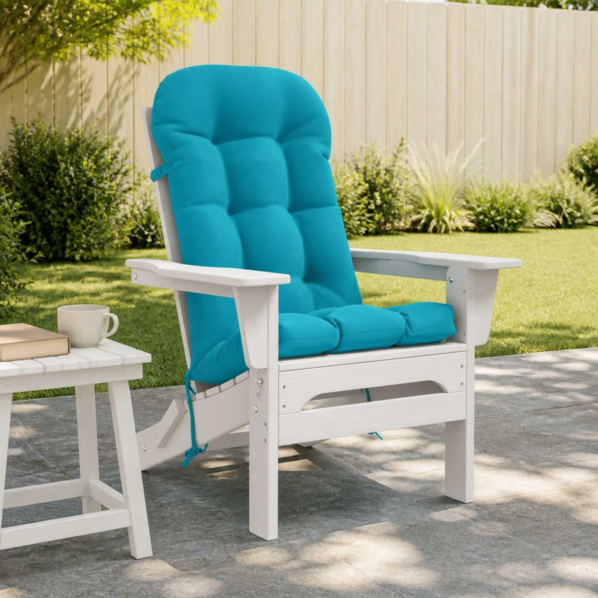 Zon Loungerkussen PUTTEN 100% Polyester Turquoise is nu te koop bij PeponiXL, paradijselijk wonen!