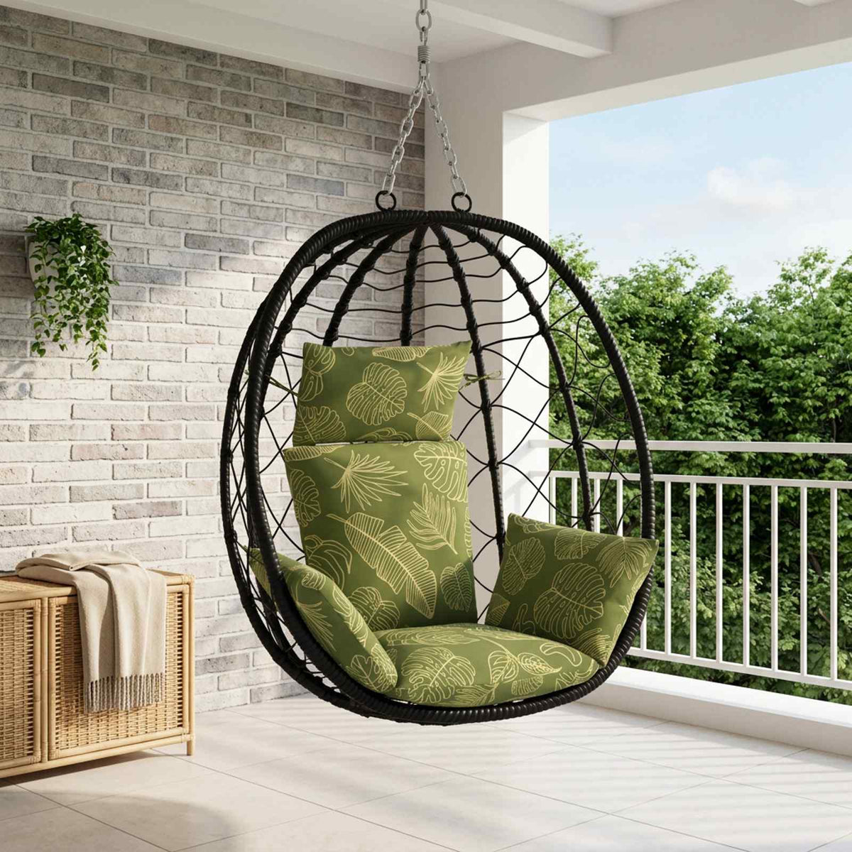Adirondack Kussen PUTTEN 100% Polyester Bladontwerp is nu te koop bij PeponiXL, paradijselijk wonen!
