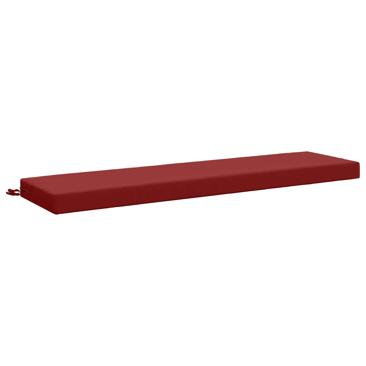 vidaXL Bankkussen SOEST 100% Polyester Wijnrood 150 x 40 x 8 cm