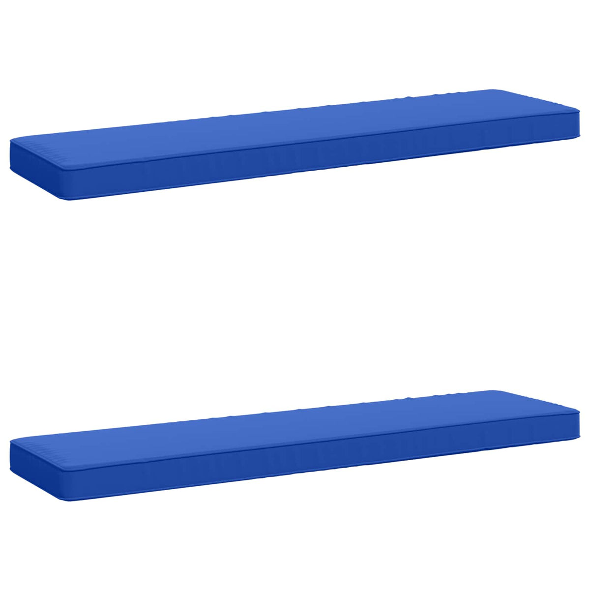vidaXL 2-delige Bankkussens VUGHT 2 pcs 100% Polyester 110 x 30 x 5 cm