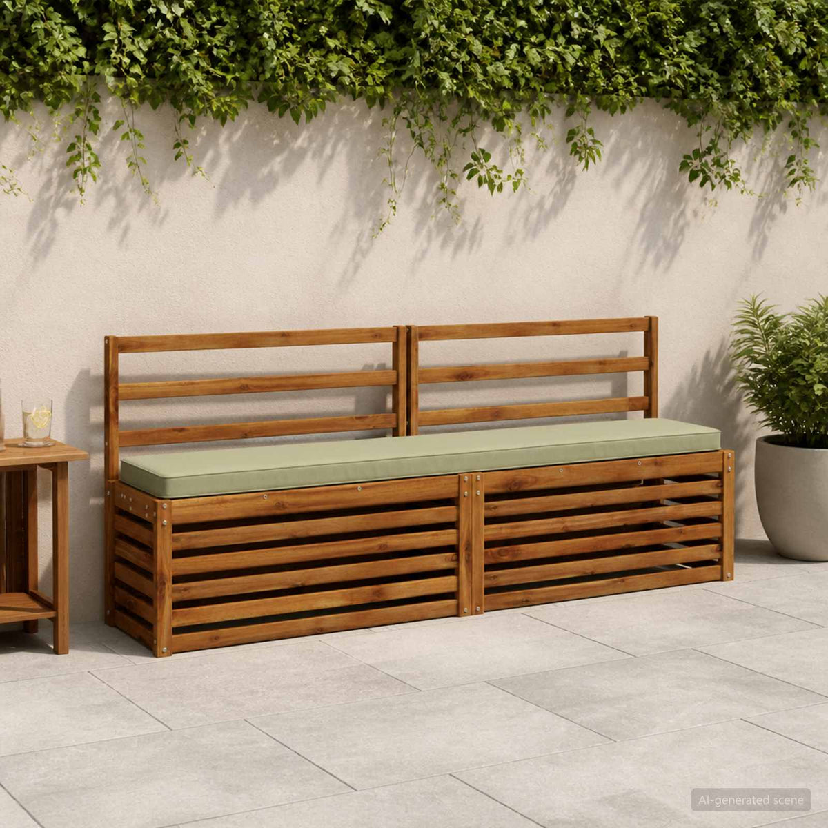 2-delige Bankkussens VUGHT 2 pcs 100% Polyester Lichtgroen is nu te koop bij PeponiXL, paradijselijk wonen!