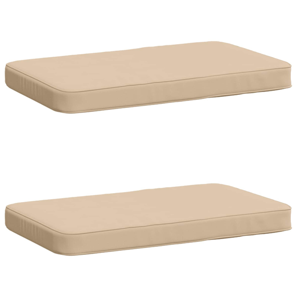 2-delige Bankkussens VUGHT 2 pcs 100% Polyester Crèmekleurig is nu te koop bij PeponiXL, paradijselijk wonen!