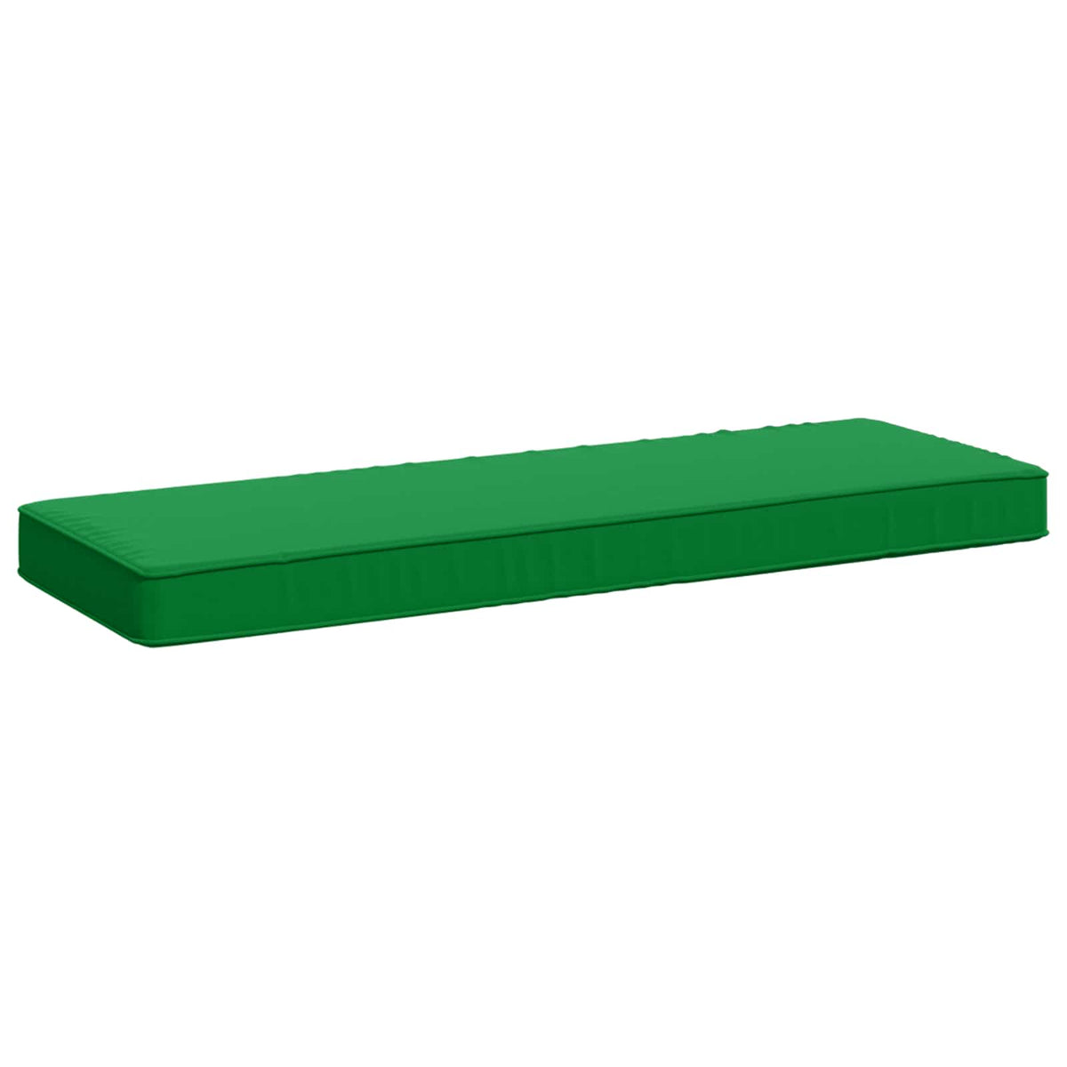 vidaXL 1-delig Bankkussen VUGHT 100% Polyester Groen 80 x 40 x 5 cm