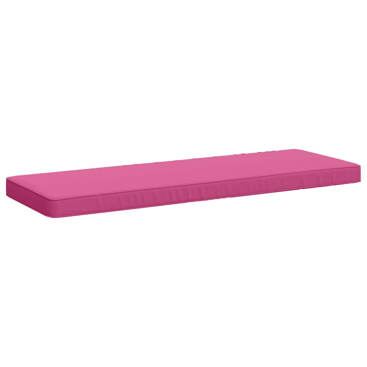 vidaXL 1-delig Bankkussen VUGHT 100% Polyester Roze 110 x 40 x 5 cm