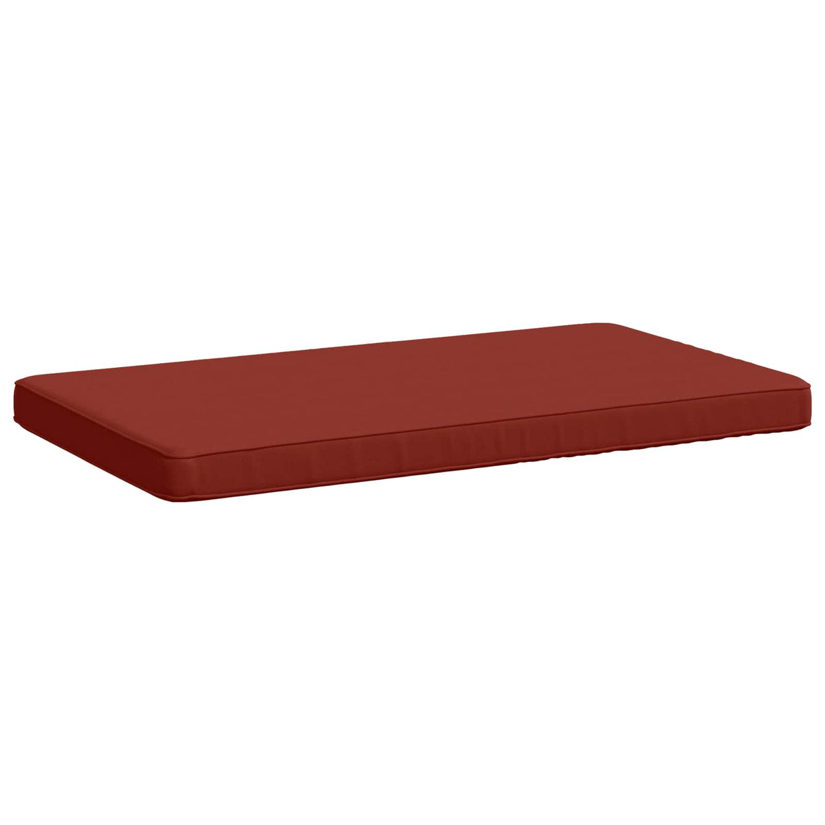 vidaXL 1-delig Bankkussen VUGHT 100% Polyester Rood 60 x 50 x 5 cm