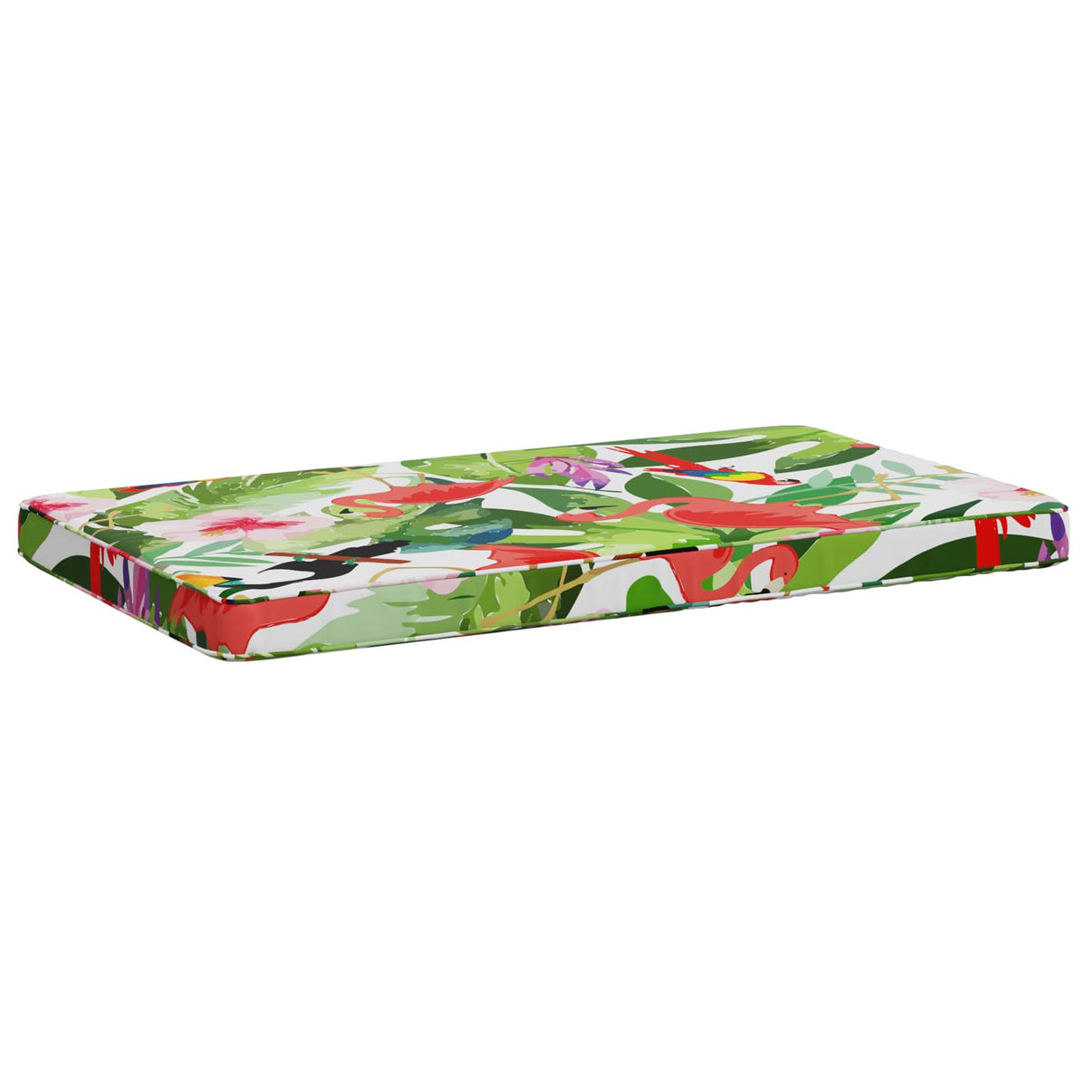 vidaXL 1-delig Bankkussen VUGHT 100% Polyester Meerkleurig