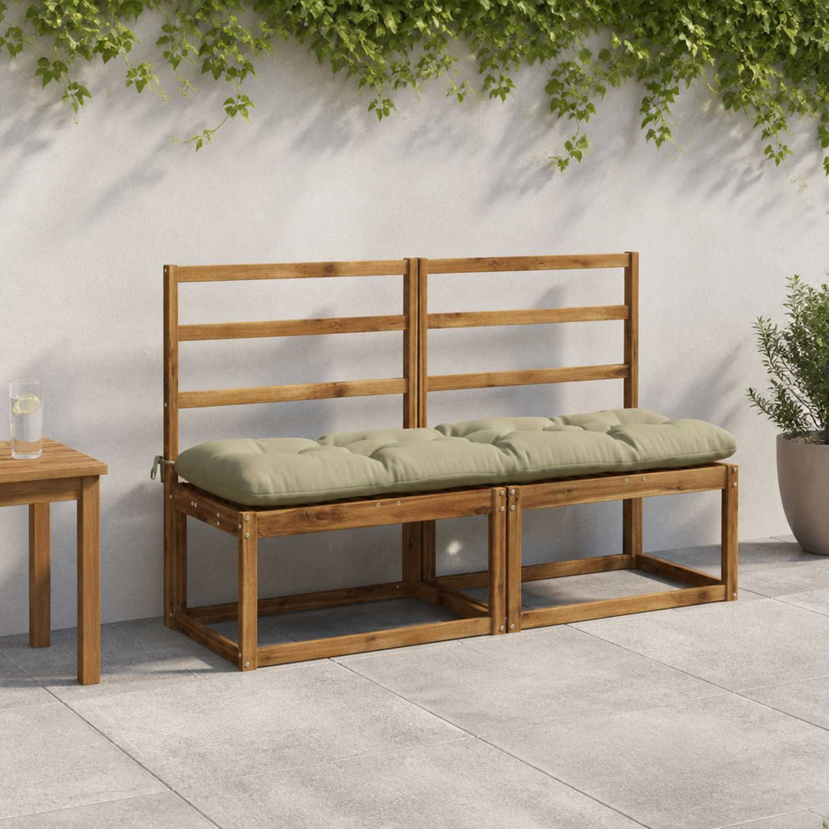Bankkussen VIANEN 100% Polyester Lichtgroen 150 x 40 x 12 cm is nu te koop bij PeponiXL, paradijselijk wonen!