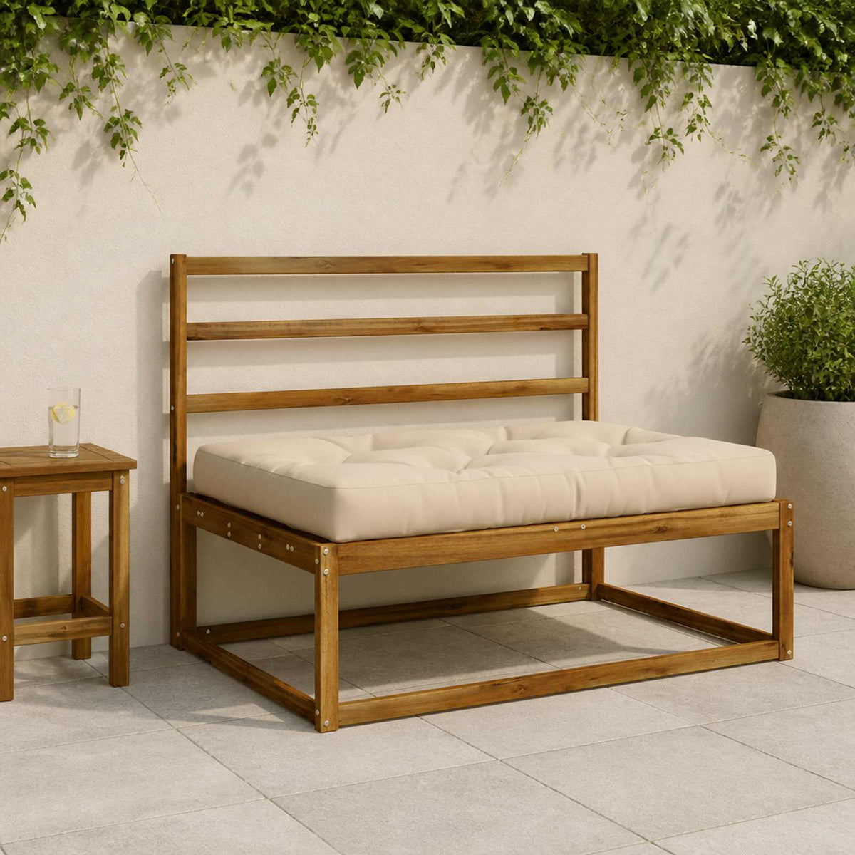 Pallet Zitkussen VIANEN 100% Polyester Crèmekleurig is nu te koop bij PeponiXL, paradijselijk wonen!