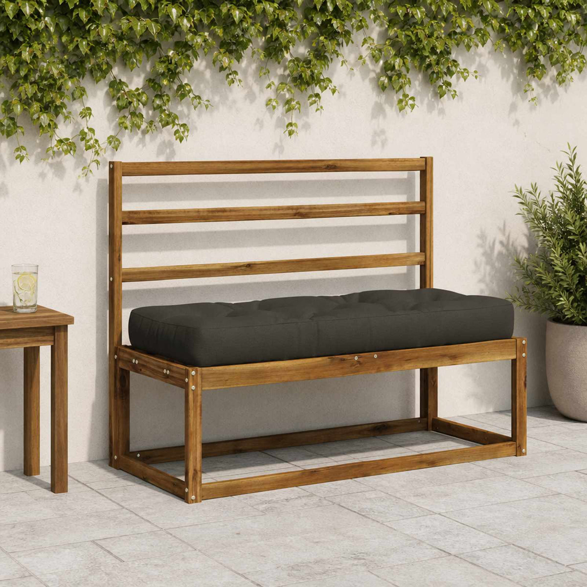Pallet Zitkussen VIANEN 100% Polyester Antraciet is nu te koop bij PeponiXL, paradijselijk wonen!