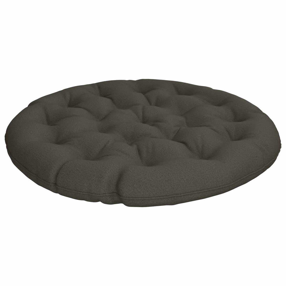 vidaXL Papasan Stoel Kussen VIANEN 100% Polyester Antraciet