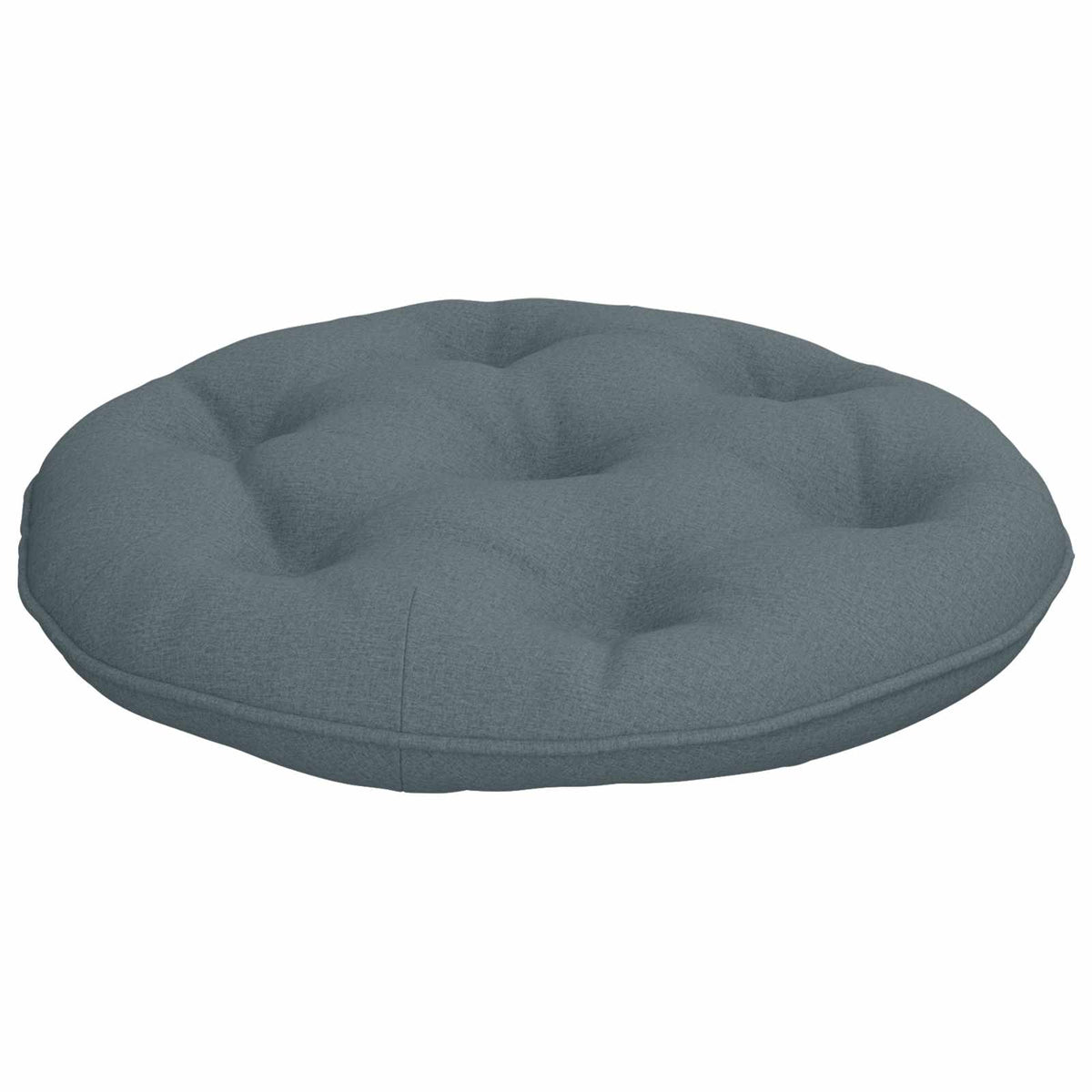 vidaXL Hangstoel Kussen VIANEN 100% Polyester Blauw Ø 50 x 10 cm