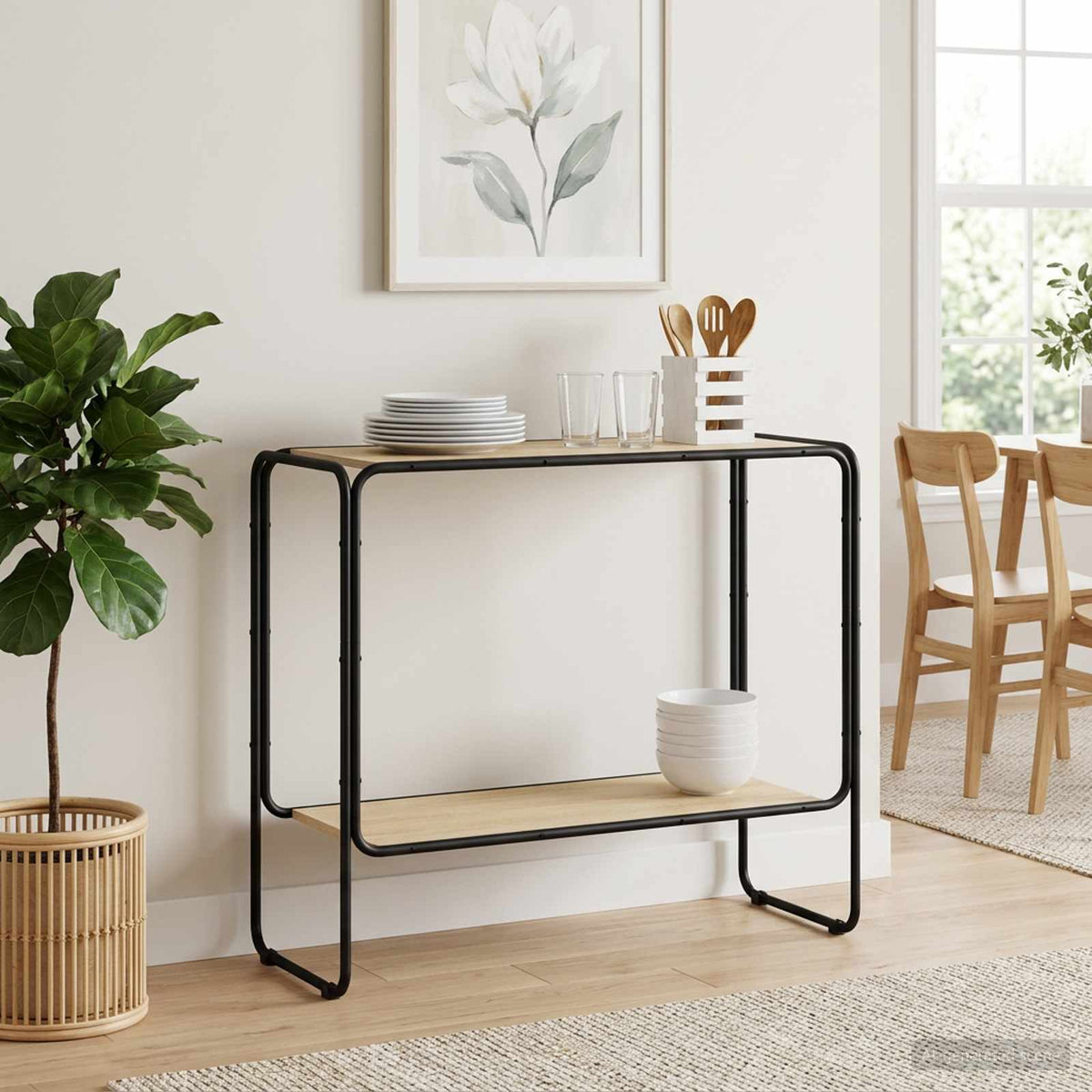 Dressoir Sonoma Eiken 93.5 x 38 x 75 cm Bewerkt hout is nu te koop bij PeponiXL, paradijselijk wonen!