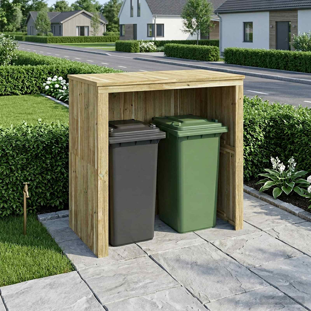 Containerombouw Geïmpregneerd grenenhout is nu te koop bij PeponiXL, paradijselijk wonen!