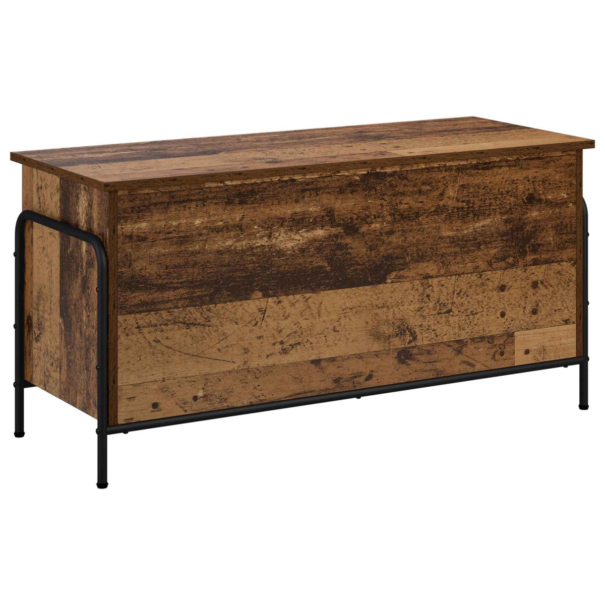 Opbergbox Oud hout 80 x 40 x 49,5 cm Bewerkt hout is nu te koop bij PeponiXL, paradijselijk wonen!