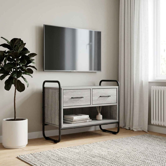 Tv-meubel 60 x 30 x 50 cm Grijs Sonoma Bewerkt hout is nu te koop bij PeponiXL, paradijselijk wonen!