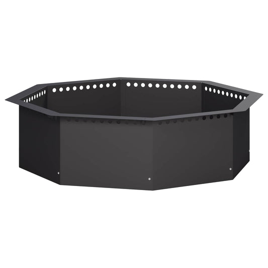 Vuurkorfring Zwart 90 x 90 x 25 cm Staal is nu te koop bij PeponiXL, paradijselijk wonen!