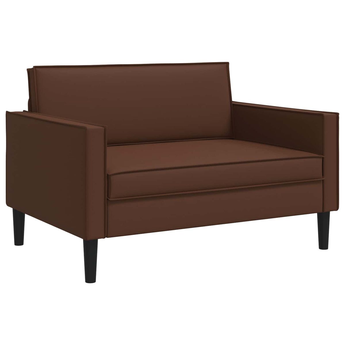 XXL fauteuil Bruin Kunstleer is nu te koop bij PeponiXL, paradijselijk wonen!