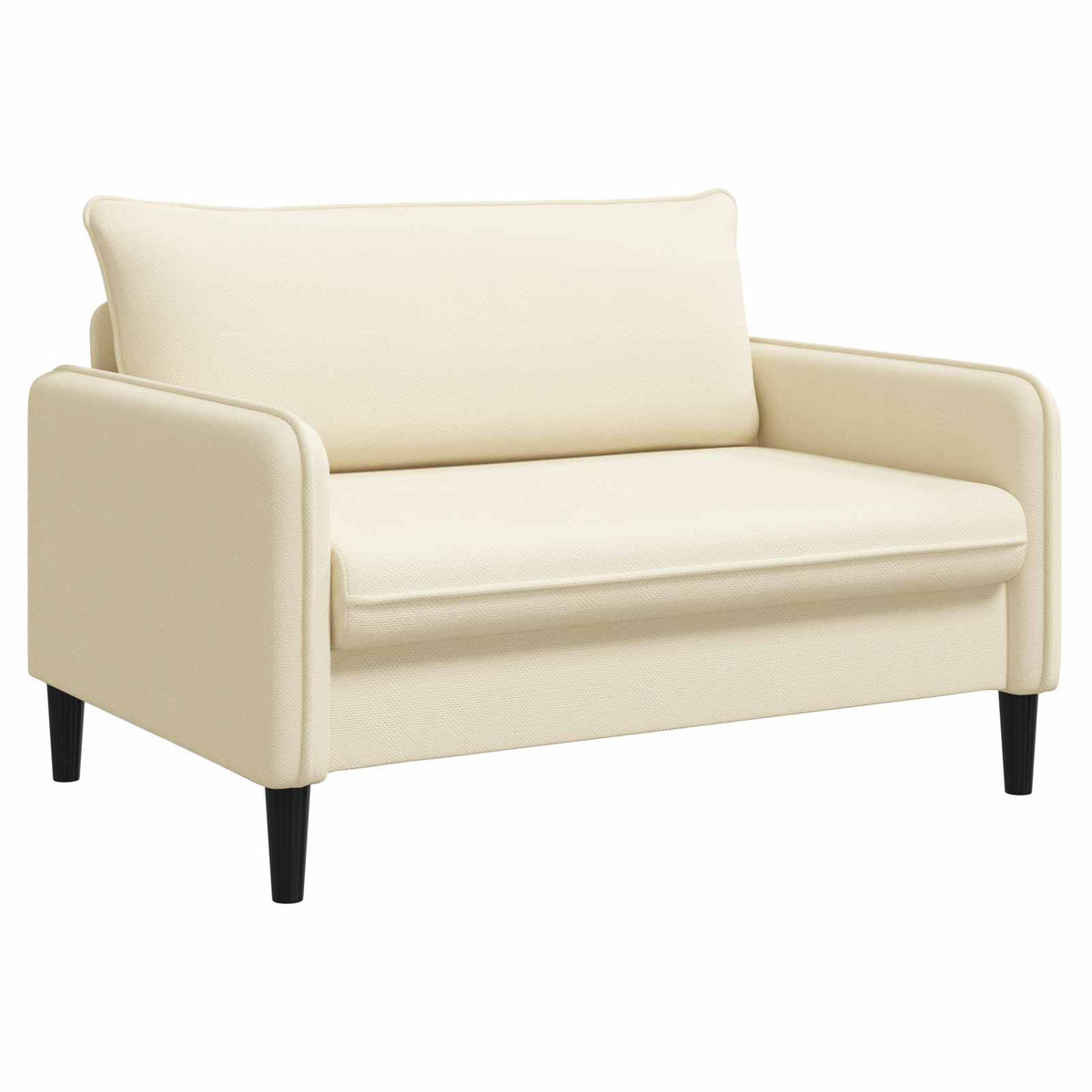 XXL fauteuil Crèmekleurig fluweel is nu te koop bij PeponiXL, paradijselijk wonen!