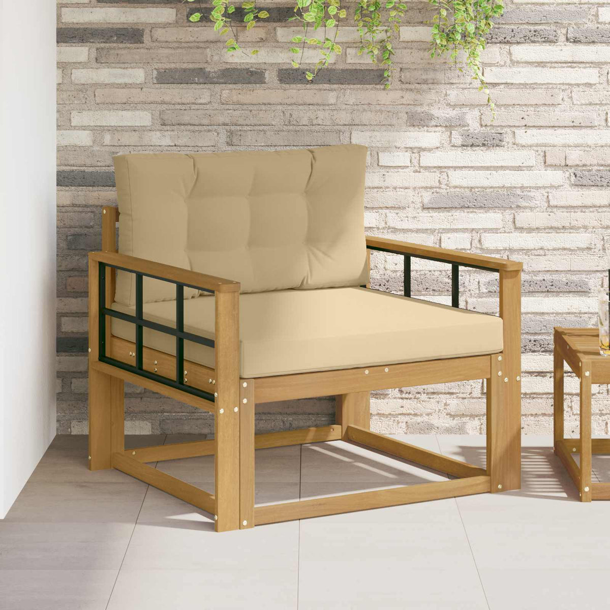 Buiten Midden Sofa Polyester Wit is nu te koop bij PeponiXL, paradijselijk wonen!