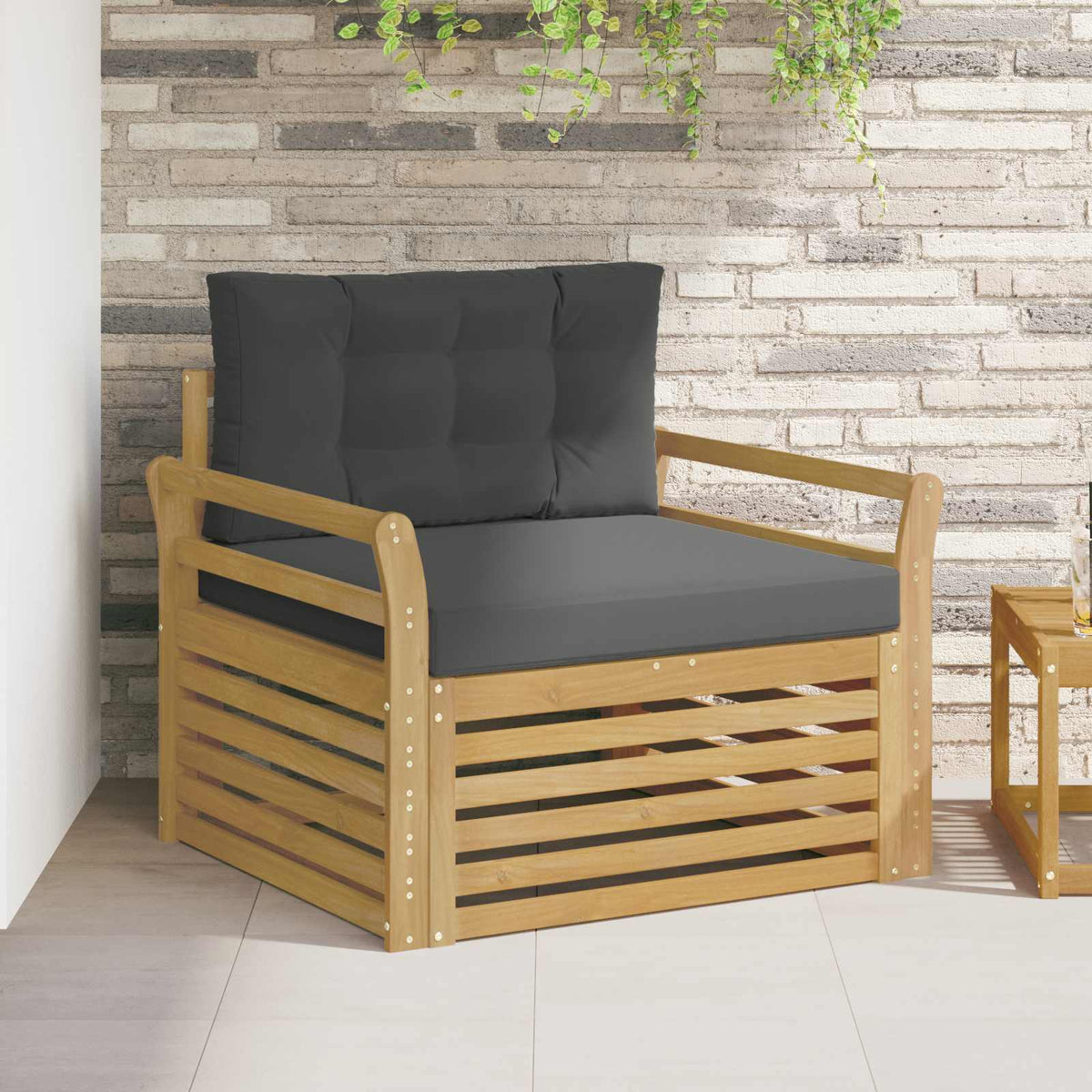 Tuinbank Polyester Wit is nu te koop bij PeponiXL, paradijselijk wonen!