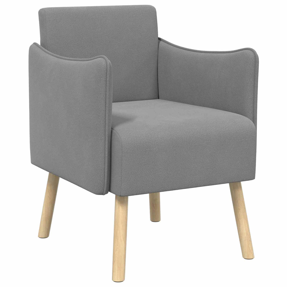 Accentstoel Donkergrijs Korrelige velvet is nu te koop bij PeponiXL, paradijselijk wonen!