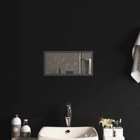 LED Badkamer Spiegel Transparant 40 x 20 cm gehard glas is nu te koop bij PeponiXL, paradijselijk wonen!