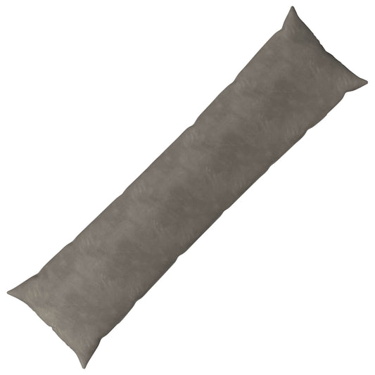 Kussen met kussen HEERLEN Lichtgrijs 40 x 145 cm fluweel is nu te koop bij PeponiXL, paradijselijk wonen!