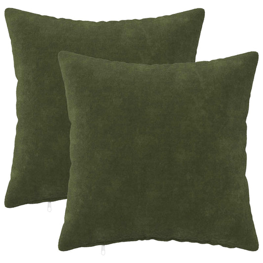 Kussen met kussen HEERLEN 2 st Groen Microfiber Fleece is nu te koop bij PeponiXL, paradijselijk wonen!