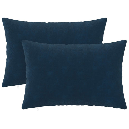 Kussen met kussen HEERLEN 2 st Blauw Microfiber Fleece is nu te koop bij PeponiXL, paradijselijk wonen!