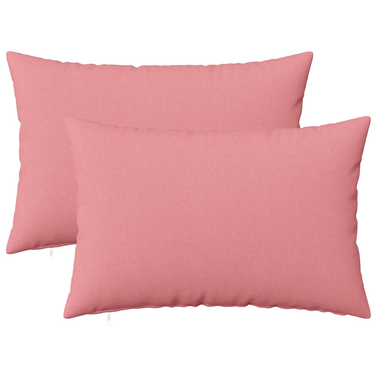 vidaXL Kussen met kussen HEERLEN 2 st Roze Stof