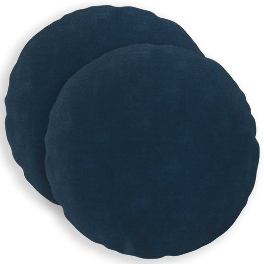 Kussen met kussen HEERLEN 2 st Blauw Microfiber Fleece is nu te koop bij PeponiXL, paradijselijk wonen!