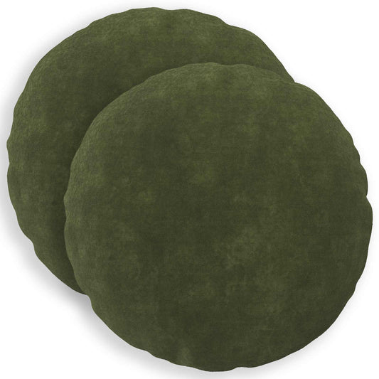 Kussen met kussen HEERLEN 2 st Groen Microfiber Fleece is nu te koop bij PeponiXL, paradijselijk wonen!
