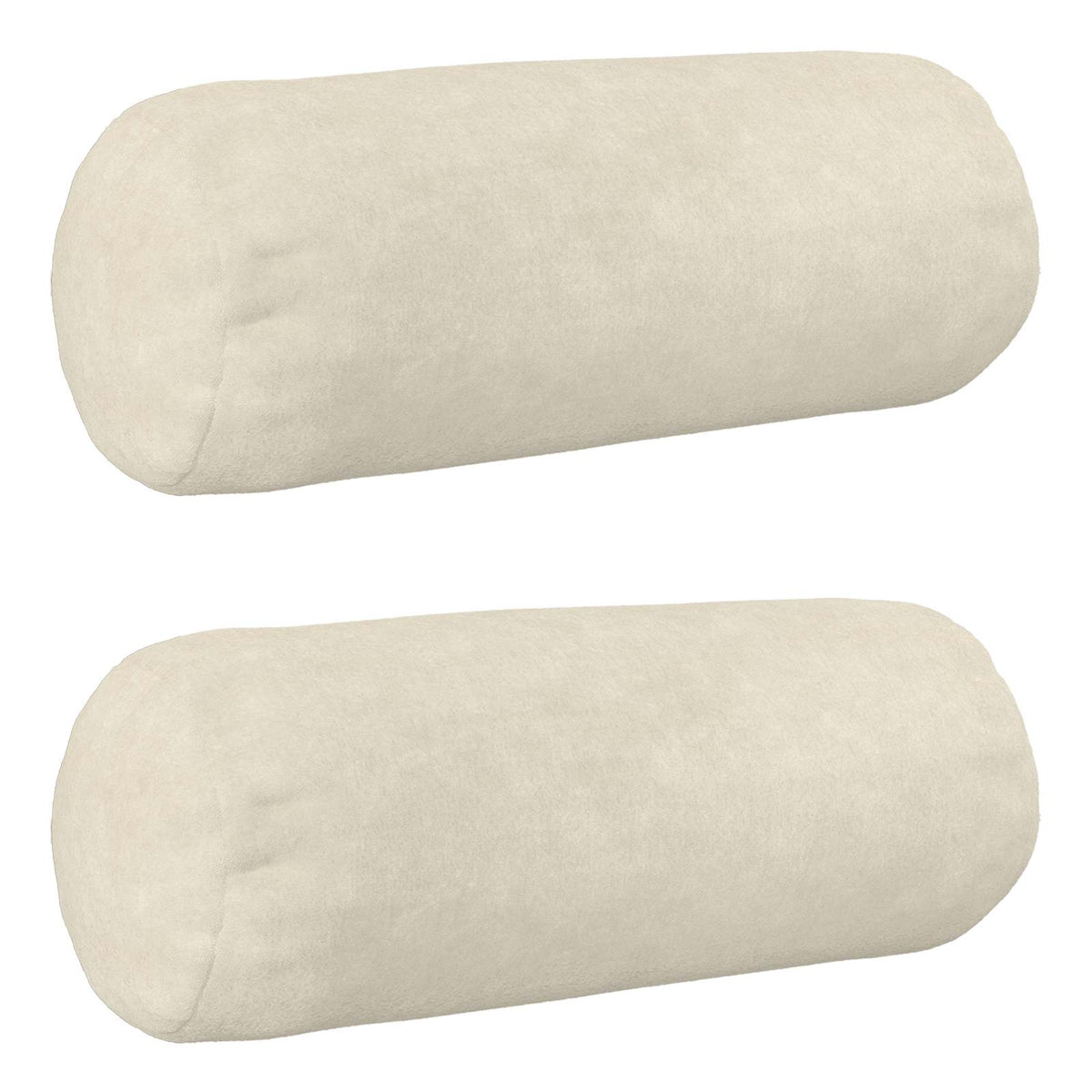 Kussen met kussen HEERLEN 2 st Crèmekleurig Microfiber Fleece is nu te koop bij PeponiXL, paradijselijk wonen!