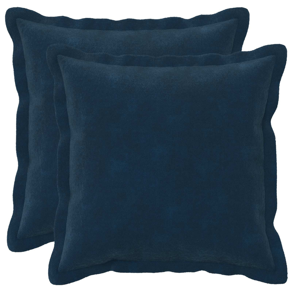 Kussen met kussen HOUTEN 2 st Blauw Microfiber Fleece is nu te koop bij PeponiXL, paradijselijk wonen!