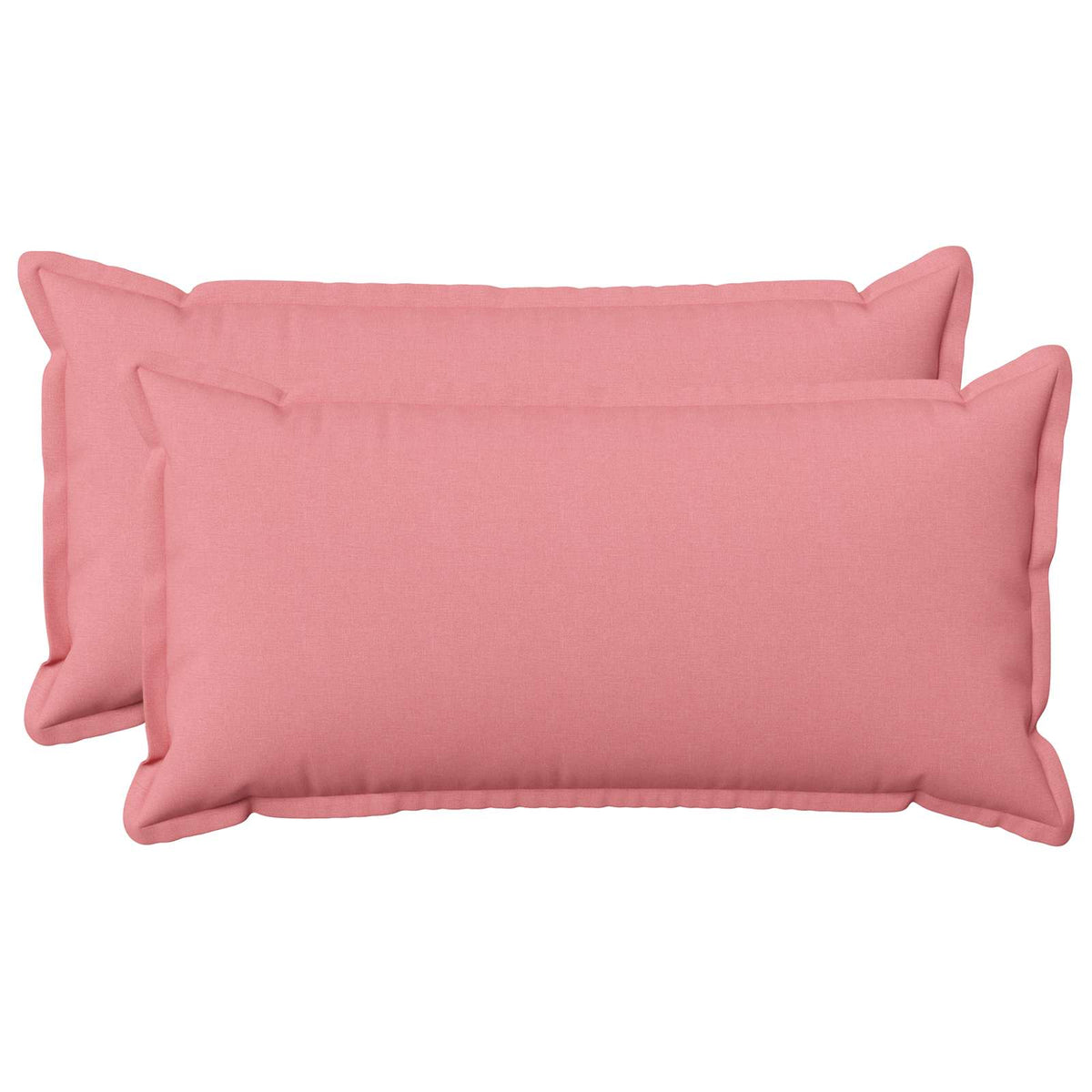 Kussen met kussen HOUTEN 2 st Roze Faux Linnen is nu te koop bij PeponiXL, paradijselijk wonen!