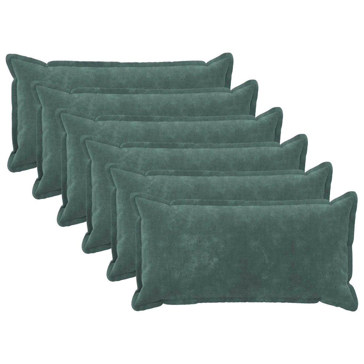 Kussen met kussen HOUTEN 6 st Zee blauw Microfiber Fleece is nu te koop bij PeponiXL, paradijselijk wonen!