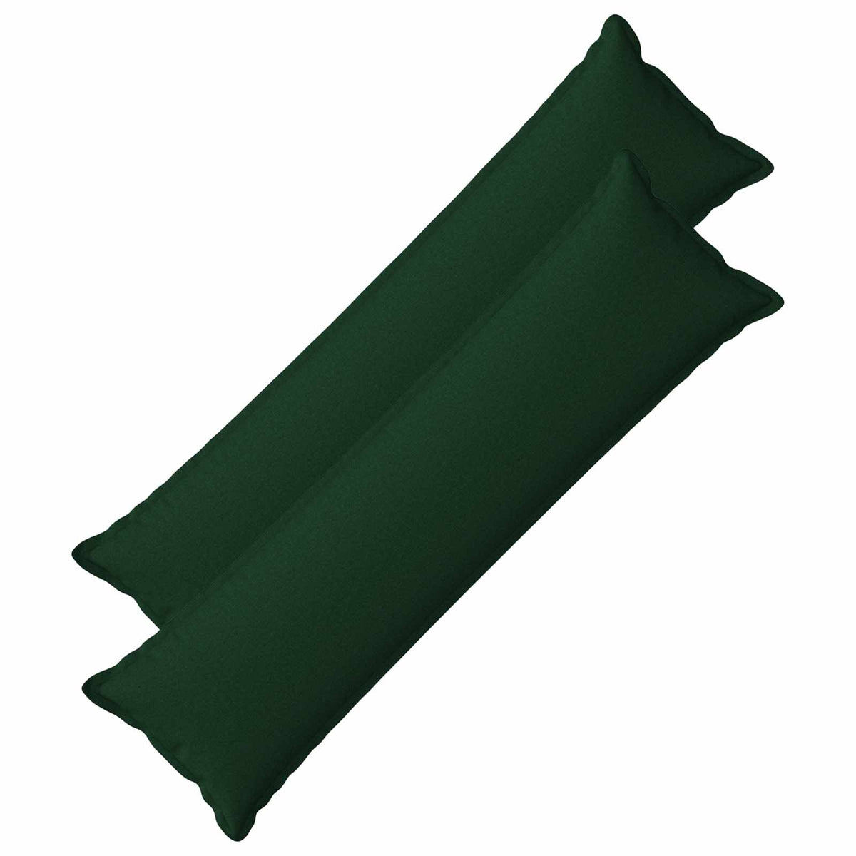 Kussen met kussen HOUTEN 2 st Donkergroen Faux Linnen is nu te koop bij PeponiXL, paradijselijk wonen!