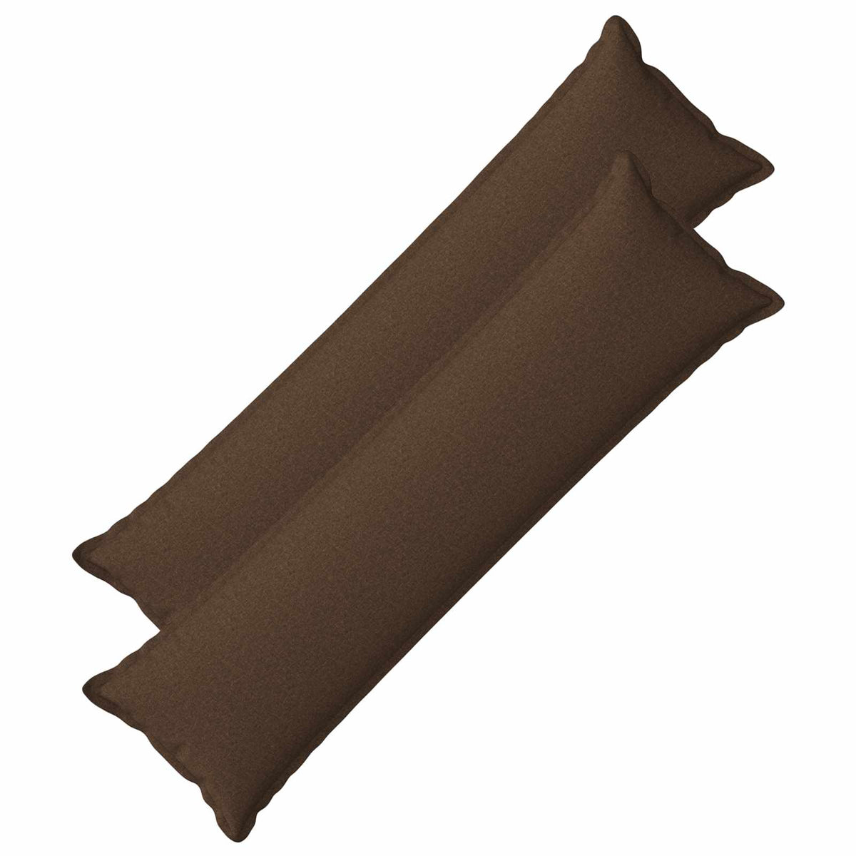Kussen met kussen HOUTEN 2 st Bruin Faux Linnen is nu te koop bij PeponiXL, paradijselijk wonen!