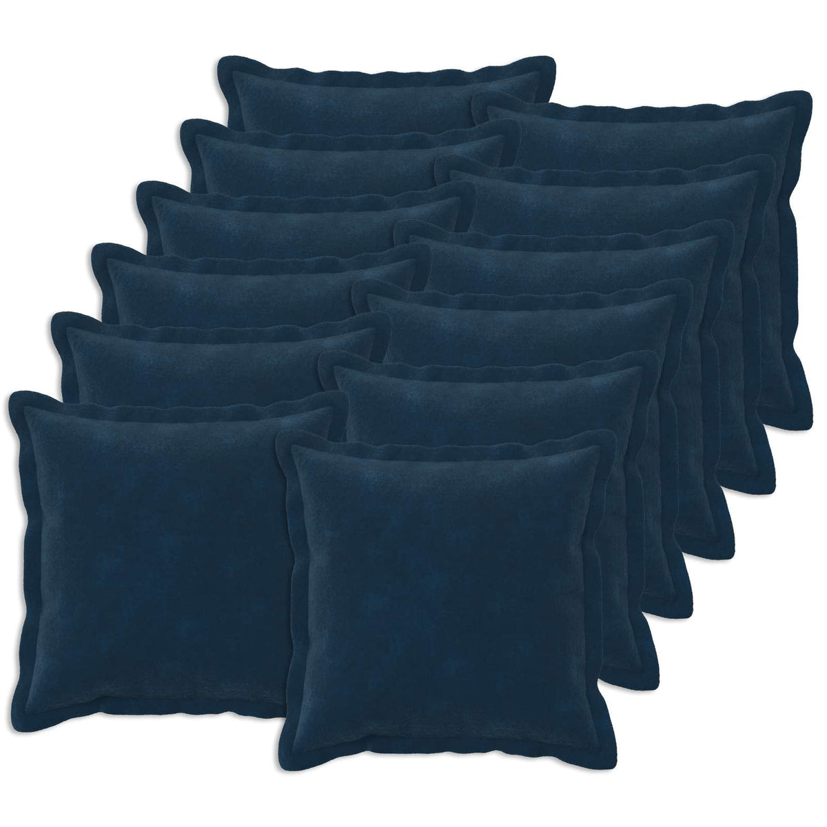 Kussen met kussen HOUTEN 12 st Blauw Microfiber Fleece is nu te koop bij PeponiXL, paradijselijk wonen!