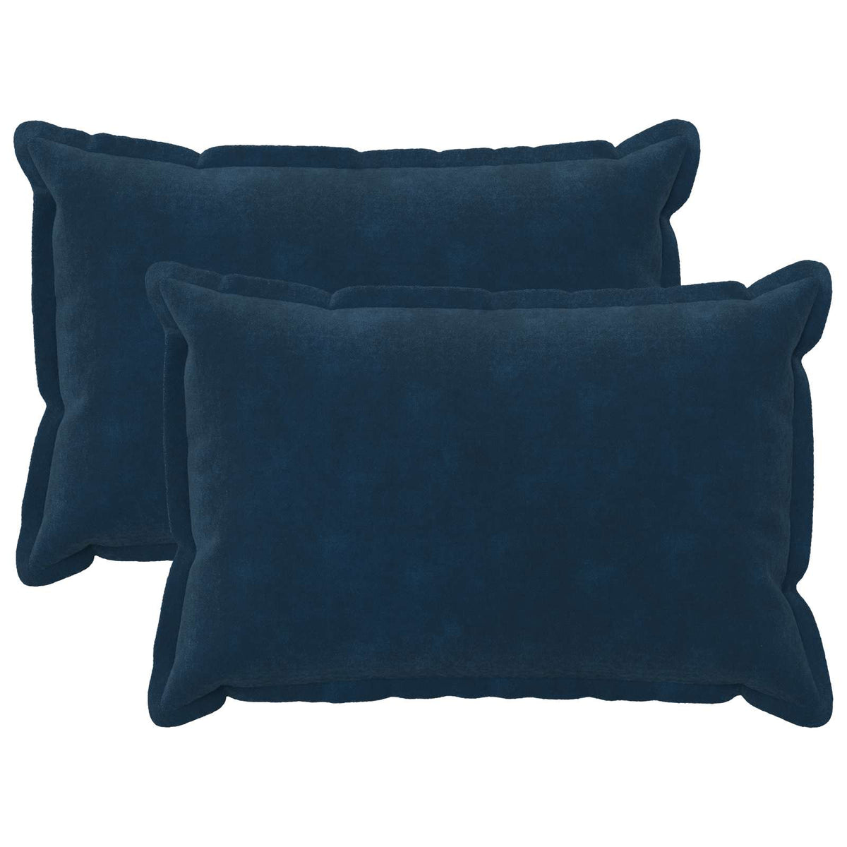 Kussen met kussen HOUTEN 2 st Blauw Microfiber Fleece is nu te koop bij PeponiXL, paradijselijk wonen!