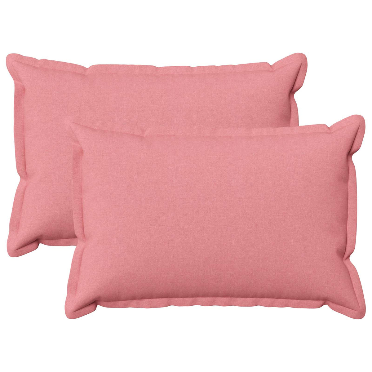 Kussen met kussen HOUTEN 2 st Roze Faux Linnen is nu te koop bij PeponiXL, paradijselijk wonen!