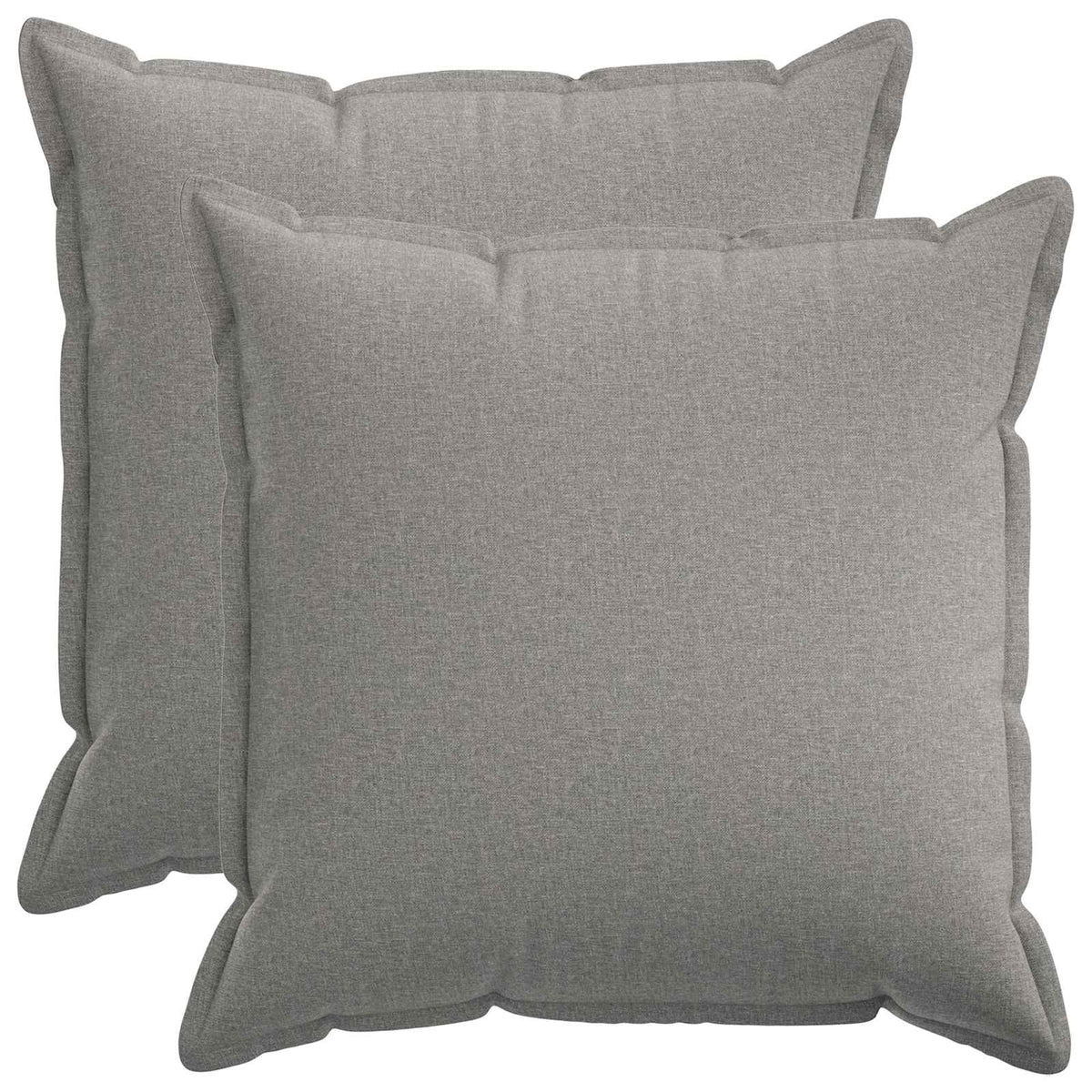 Kussen met kussen HOUTEN 2 st Wolkengrijs Faux Linnen is nu te koop bij PeponiXL, paradijselijk wonen!