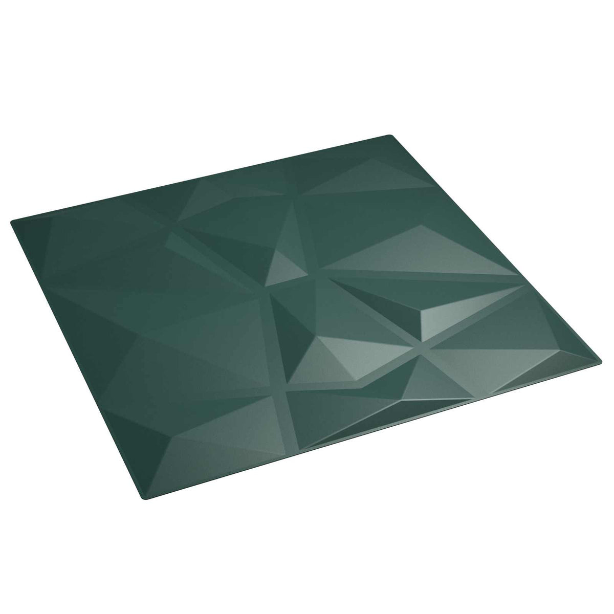 Wandpanelen 24 pcs Groen 50 x 50 cm XPS Schuim is nu te koop bij PeponiXL, paradijselijk wonen!