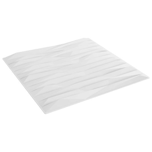 Wandpanelen 48 pcs Wit Steen 50 x 50 cm XPS Schuim is nu te koop bij PeponiXL, paradijselijk wonen!